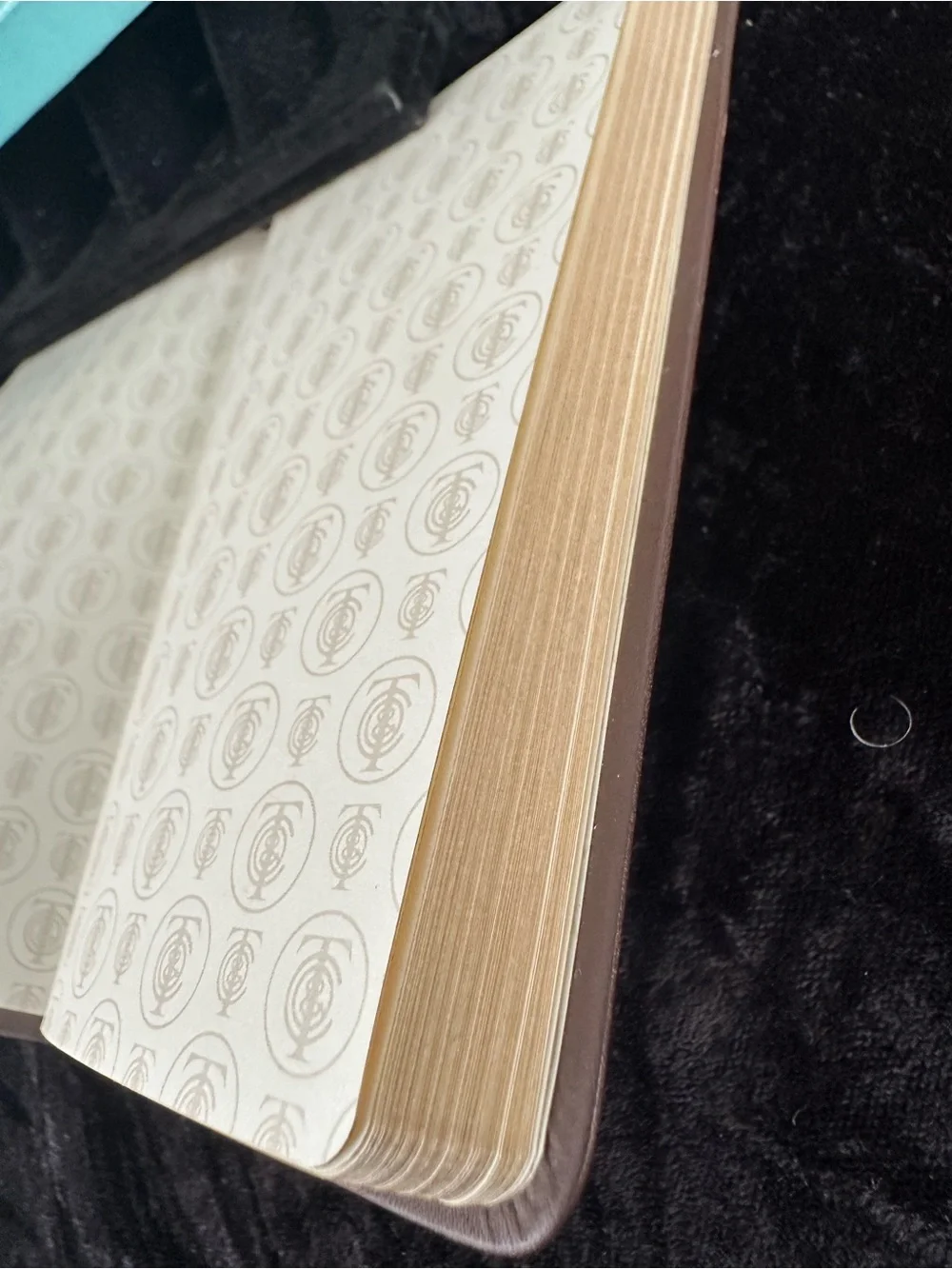 Tiffany and Co. Leather Notebook